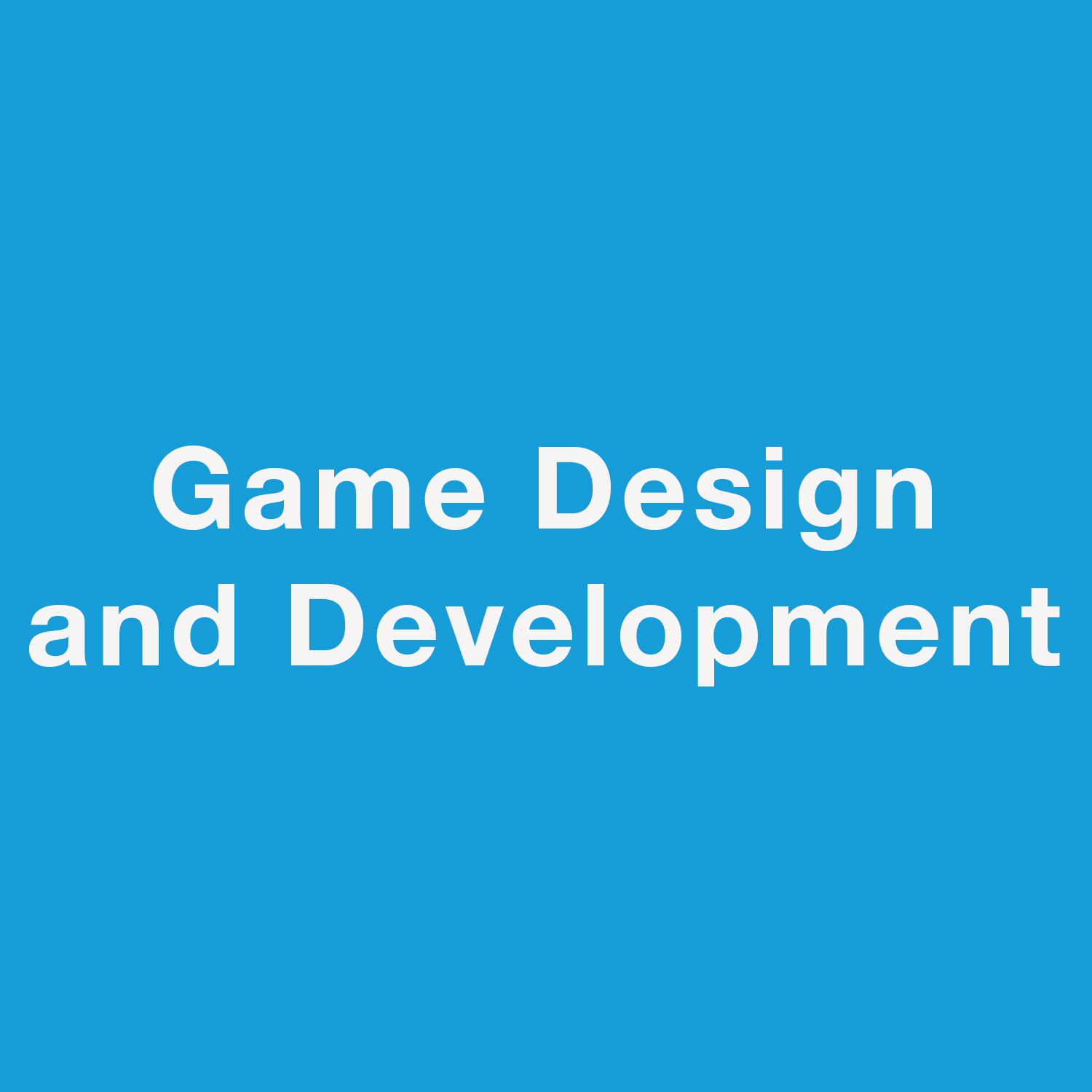 Game Design and Development